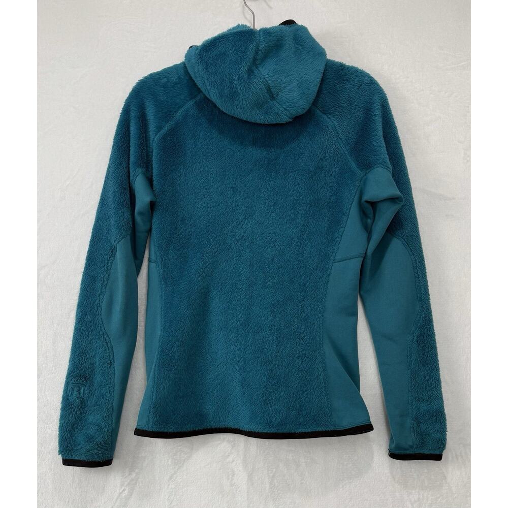 Patagonia Women's R3 Hi-Loft Hoodie Fleece Jacket Turquoise Size M Full Zip - Picture 11 of 16